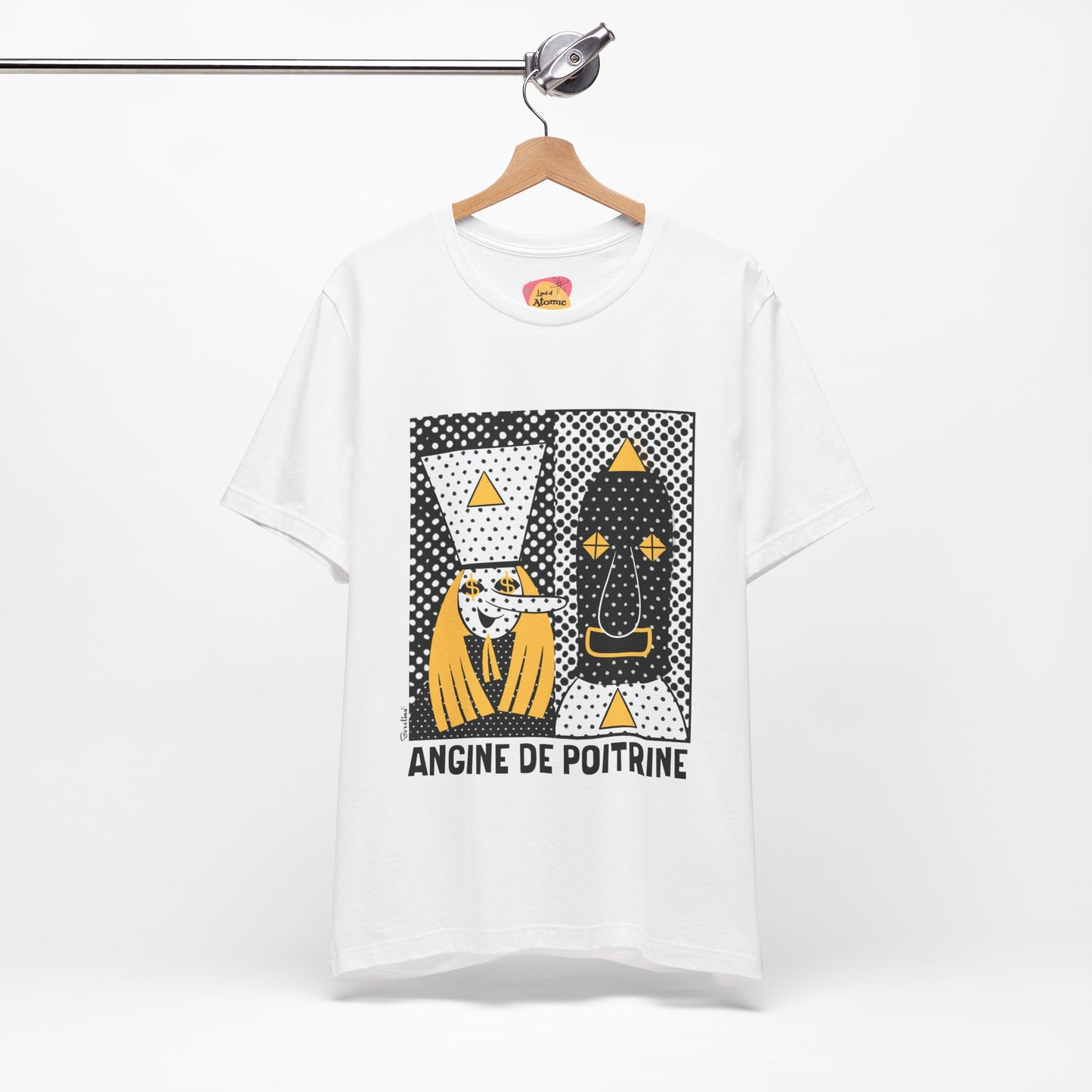 Angina de pecho, camiseta