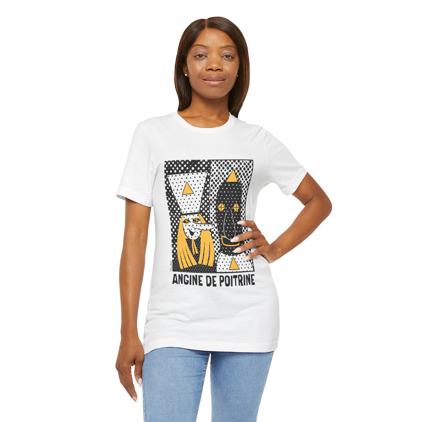 Angina de pecho, camiseta