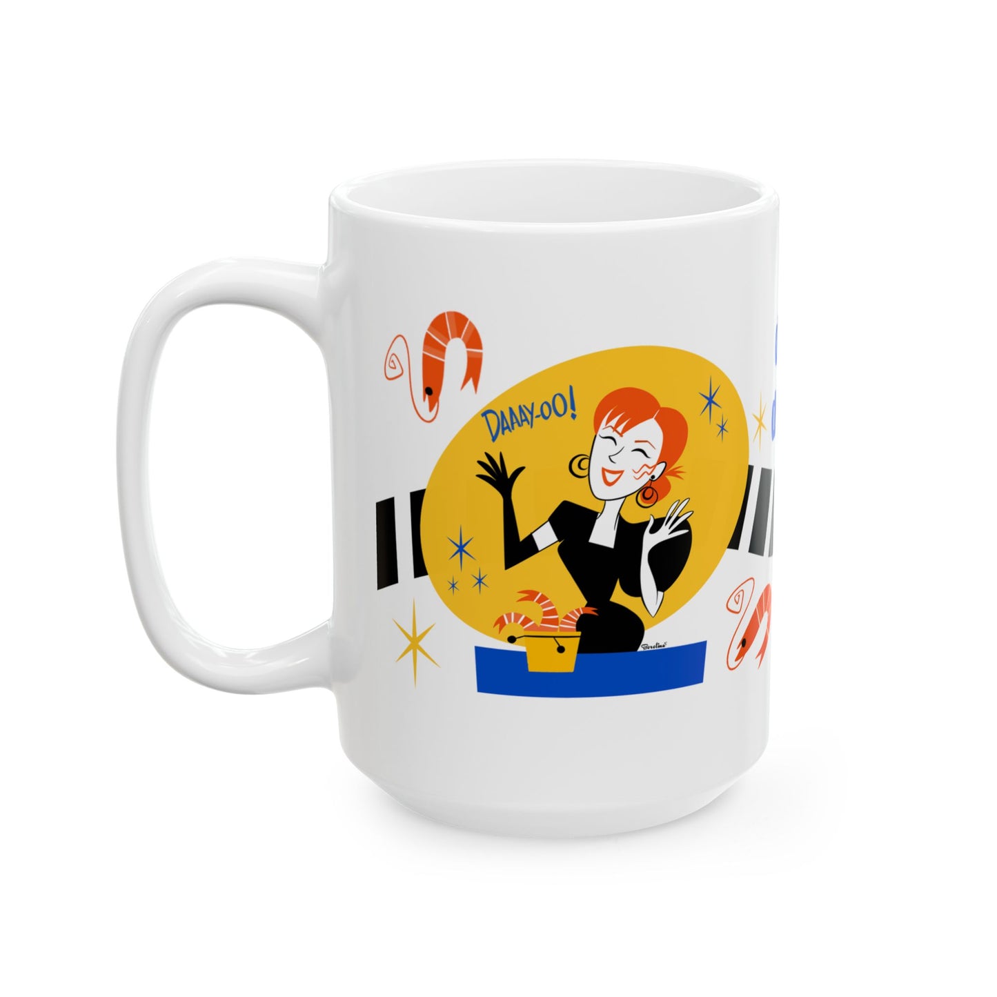 Taza de cerámica Delia Deetz 11oz/15oz