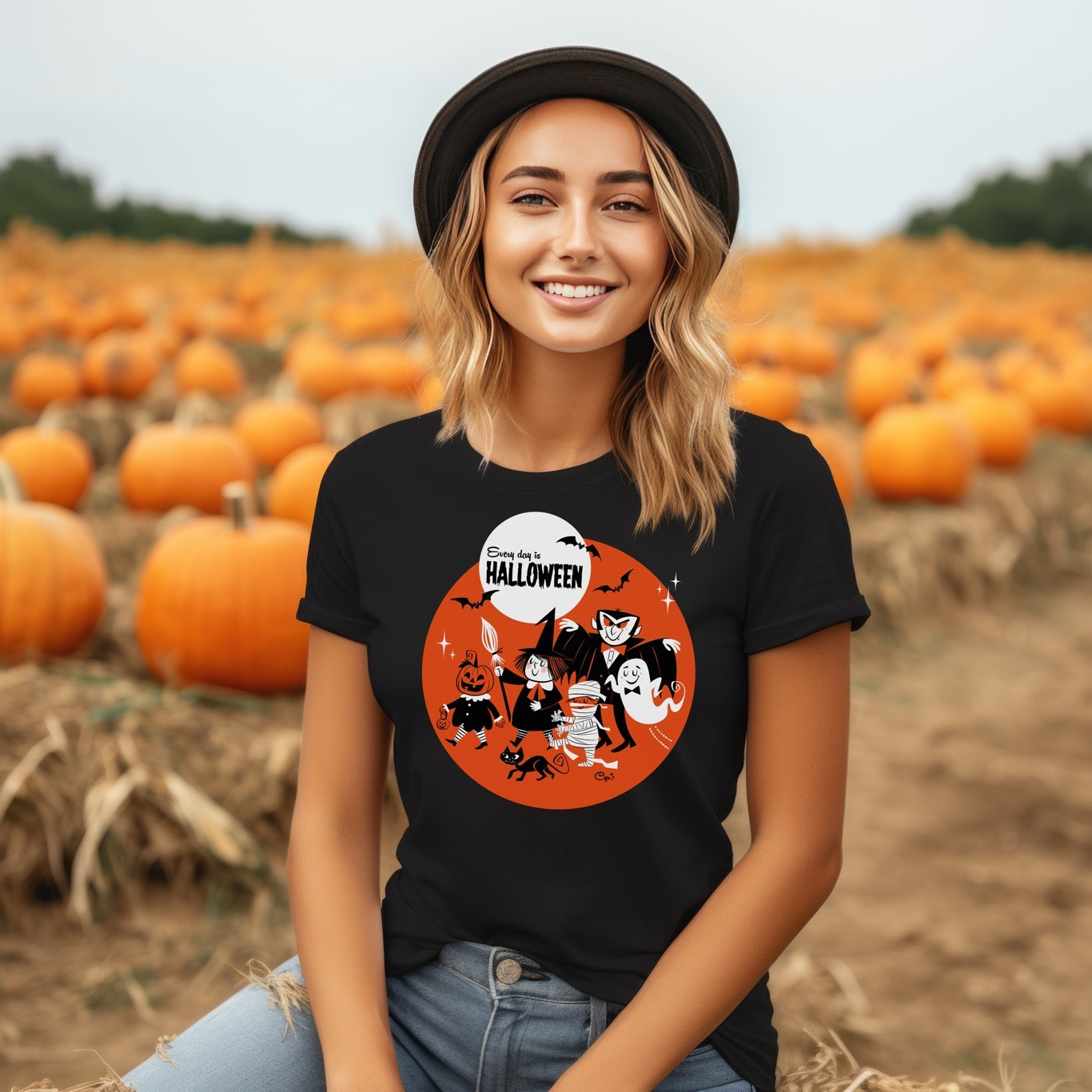 Halloween Parade T-shirt Dark