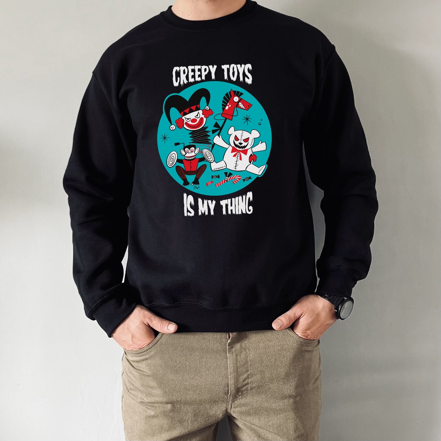 Creepy Toys Sweatshirt