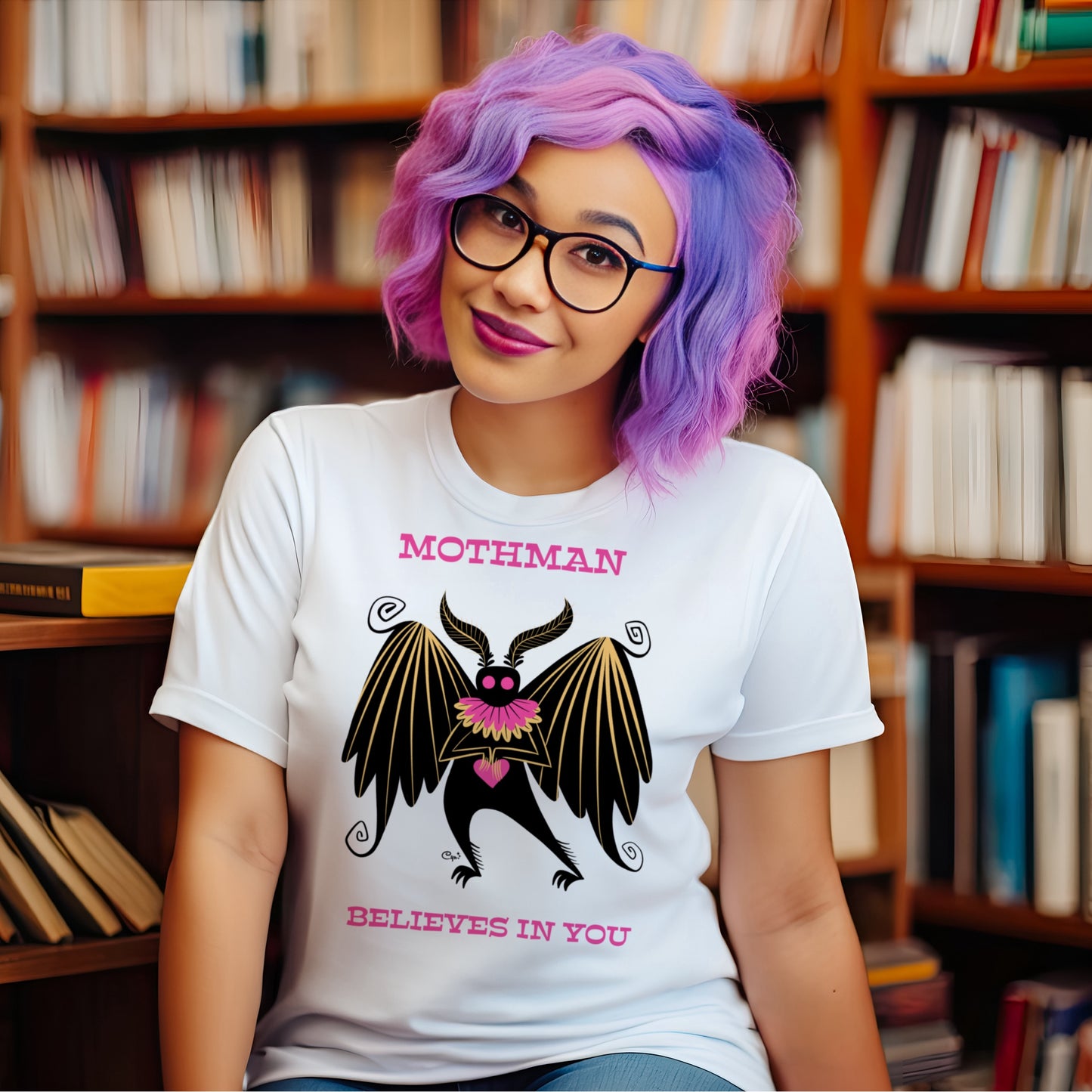 Mothman Believes T-shirt