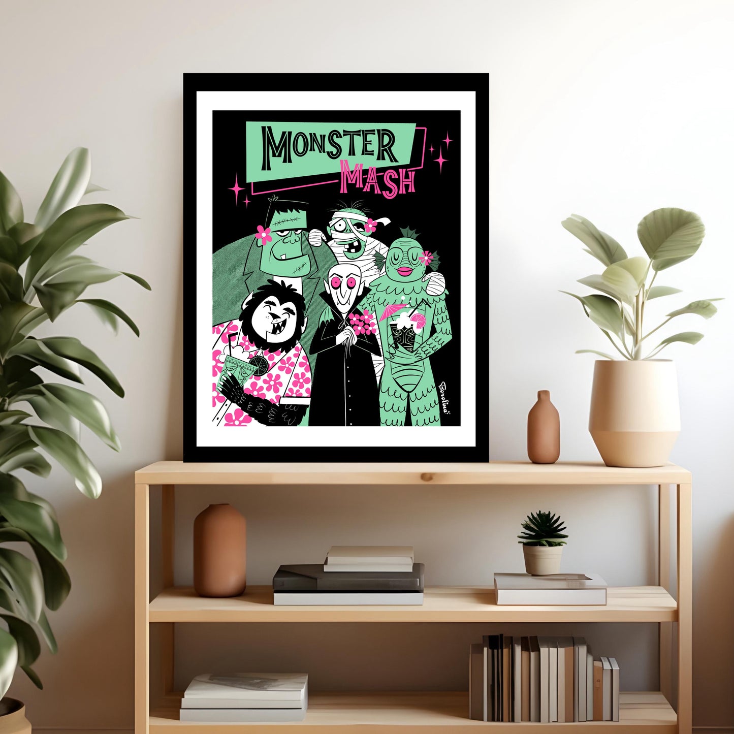 Classic Monsters Poster